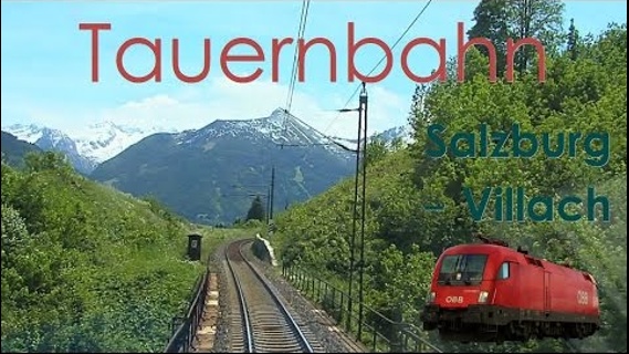Fahrt mit der Tauernbahn