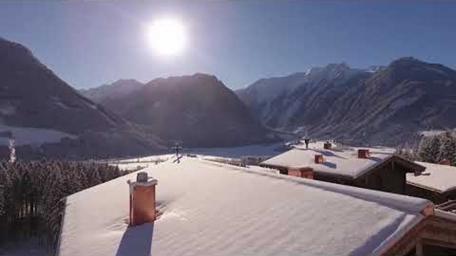 Schöne Winterimpressionen der Nationalpark Chalets