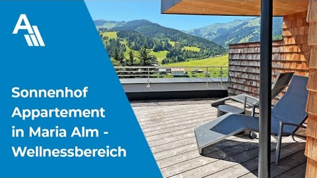 Sonnenhof Appartement zum Kauf in Maria Alm am Hochkönig - Wellnessbereich