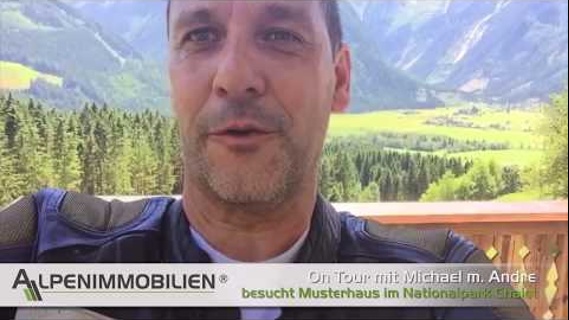 Michael M. Andre präsentiert die Nationalpark Chalets