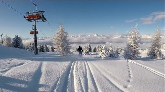 Schnee satt am Kreischberg