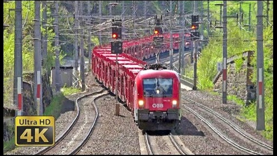 Schöne Zugstrecken in Österreich