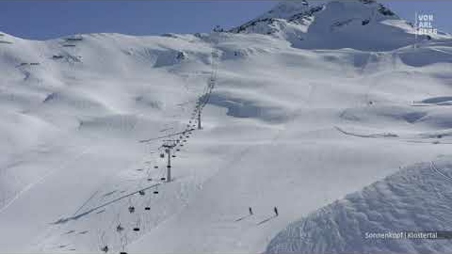 Sonnenkopf Skigebiet - Vorarlberg von Oben