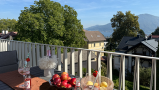 Zweitwohnsitz mit See- und Bergblick am Traunsee - Komfortable Drei-Zimmer-Wohnung in Altmünster im Salzkammergut