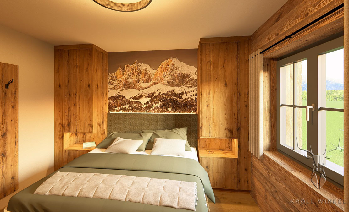 Visualisierung Schlafzimmer