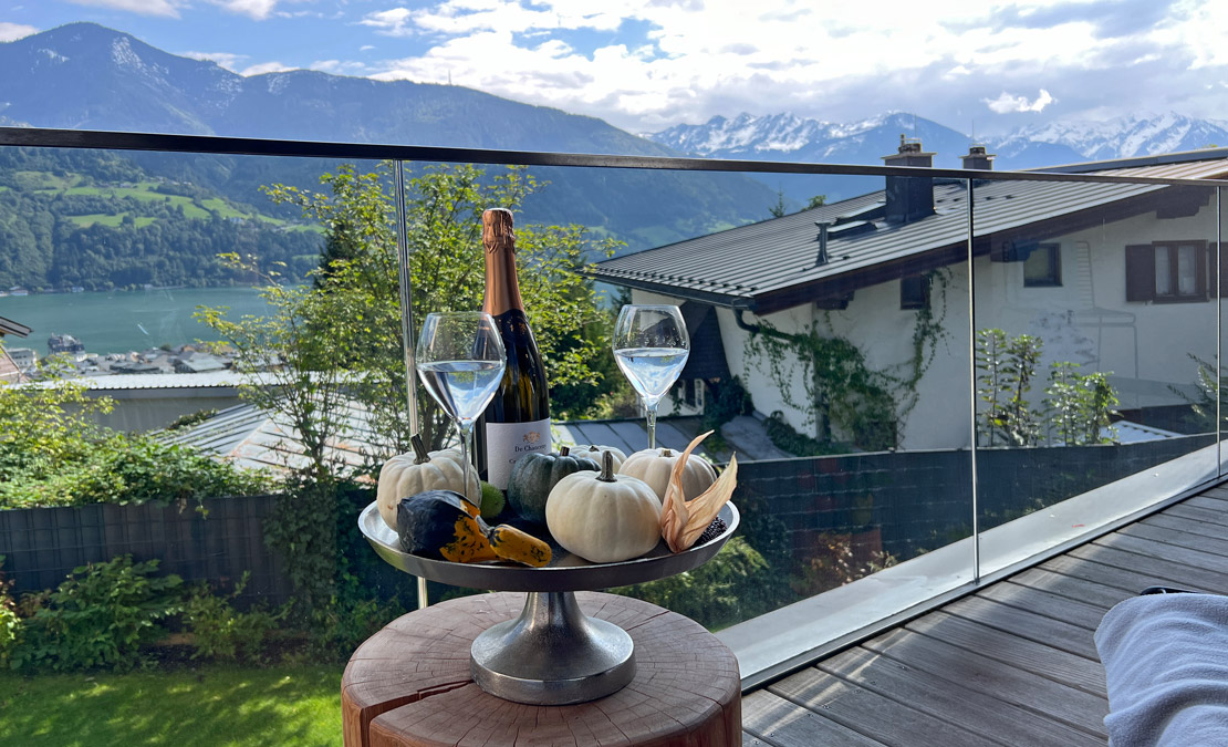 Blick von der Terrasse