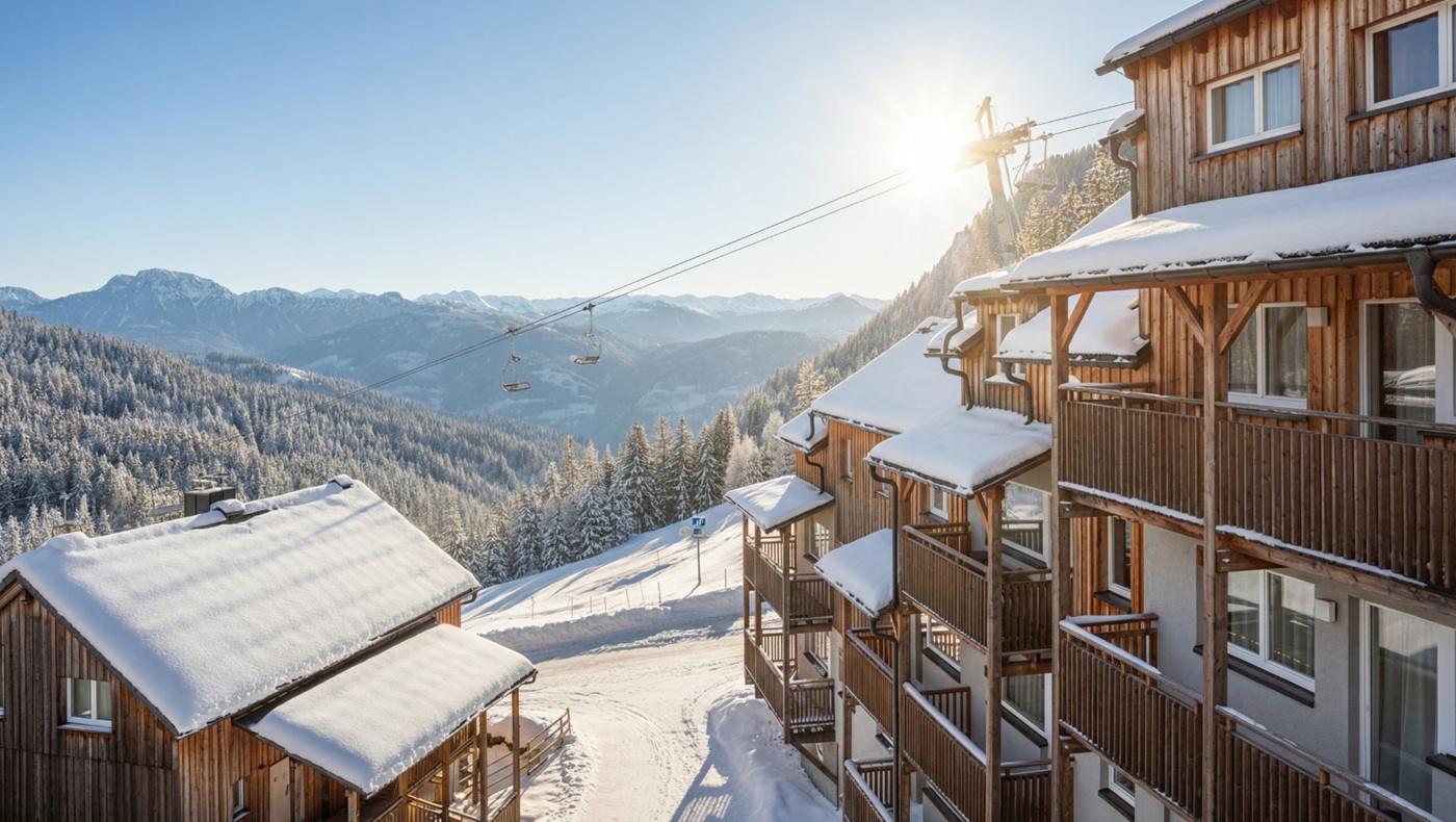 Attraktive Ferienappartements im Almresort Gartnerkofel am Nassfeld